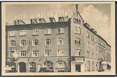 Hotel Windsor i Odense. Stenders no. 79028.