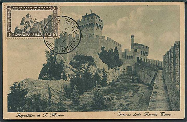 Seconda Torre i San Marino. A. Reffi u/no.