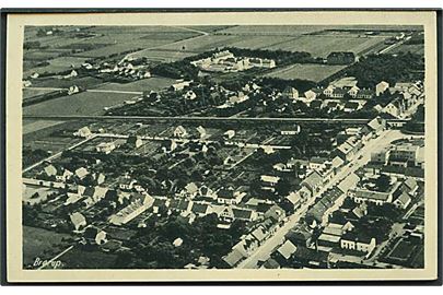 Luftfoto af Brørup. H.V. Nielsen U7no.