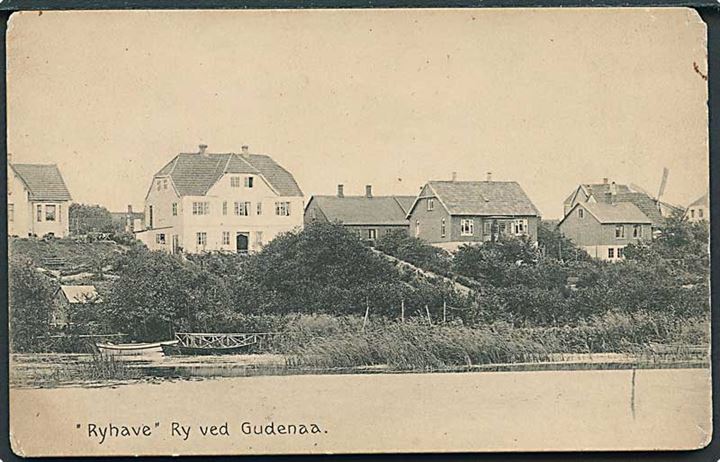 Ryhave ved Gudenaaen i Ry. K. Baunsgaard no. 22468.