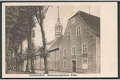 Brødremenighedens Kirke i Christiansfeld. F. Martin no. 46.