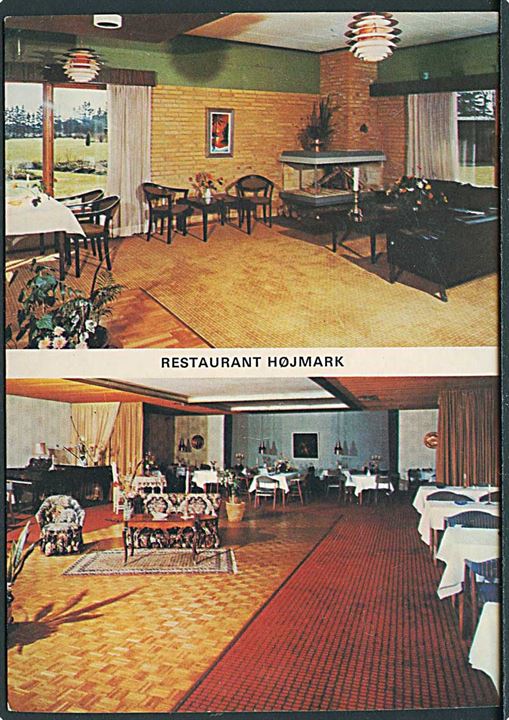 Restaurant Højmark i Brande. Barfod u/no.