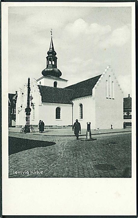 Lemvig Kirke. Stenders no. 70939.