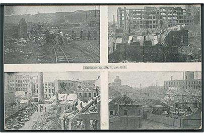 Eksplosion i Lille 11 januar 1916, Frankrig. U/no.