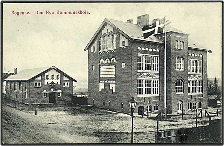 Den nye kommuneskole i Bogense. J.J.N. no. 2957.
