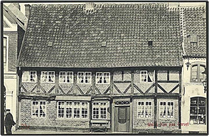 Weiss Hus på Torvet i Ribe. W.K.F. no. 1811.