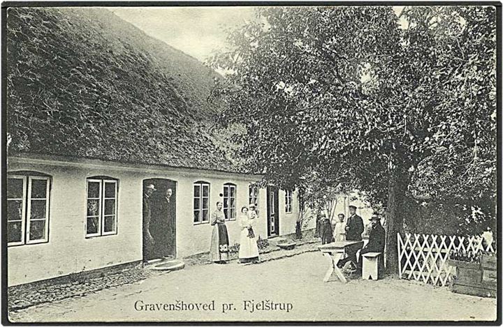 Gravenshoved pr. Fjelstrup. N. Schmidt u/no.