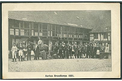 Aarhus Brandkorps anno 1861. T. Thrue u/no.