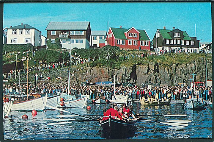 Færøsk nationaldag (Olavsøka) i Tórshavn. H. Jacobsen u/no.