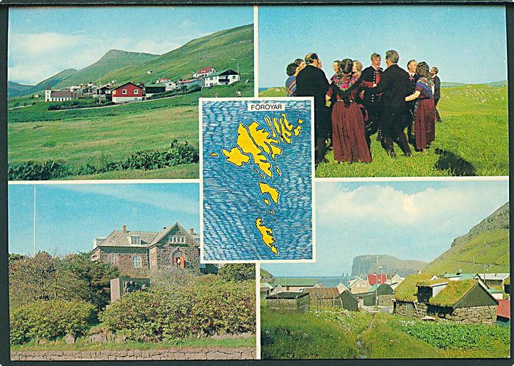Parti fra Tórshavn, Glyvrar og Tjørnuvik. P. Hansen no. 143901045.