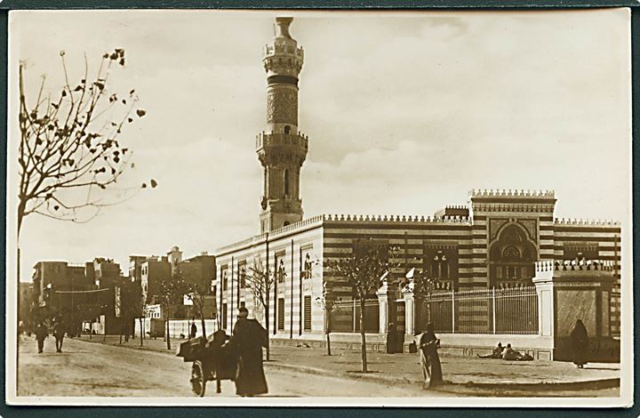 Abbas Moske i Port Said, Egypten. Lehnert & Landrock no. 109.