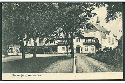Folkehjemmet i Aabenraa. G. Glüsing no. 8287.