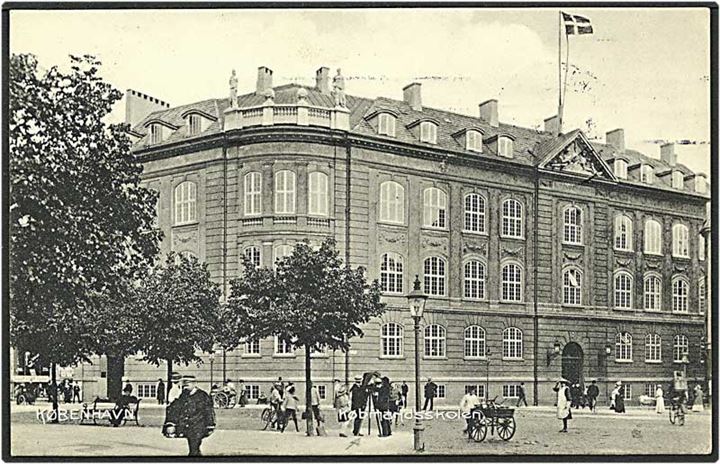 Købmandsskolen i København. Stenders no. 17176.