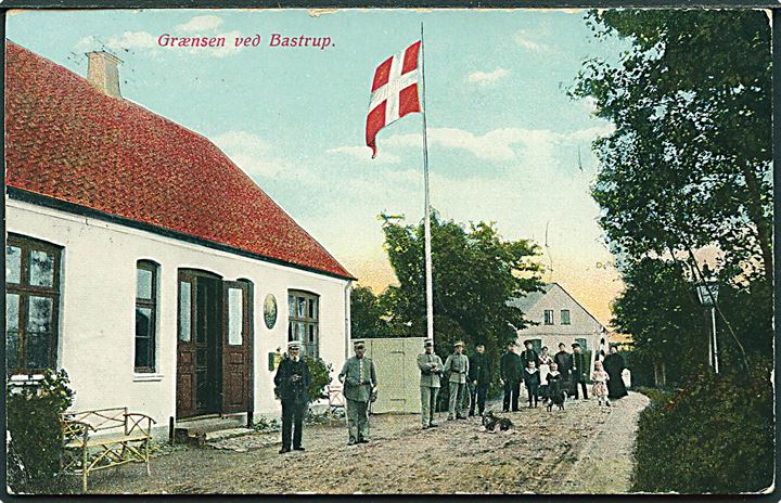 Grænsen ved Bastrup. P. Hansen u/no.