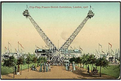 Flip-Flap, Franco-British Exhibition i London 1908. Valentine u/no.