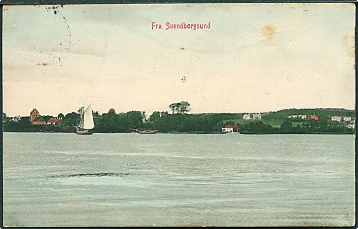 Parti fra Svendborg Sund. W.K.F. no. 2506.