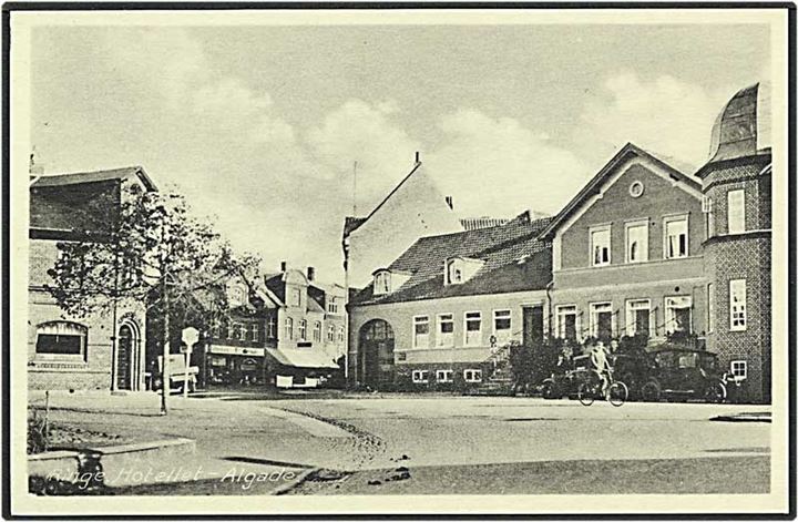 Hotellet i Algade, Ringe. E. Andersen no. 3810.