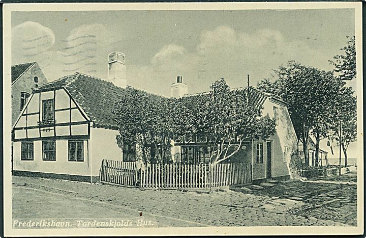 Tordenskjolds hus i Frederikshavn. V. Asmussen no. 8852.