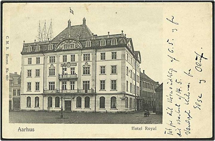 Hotel Royal i Aarhus. U/no.