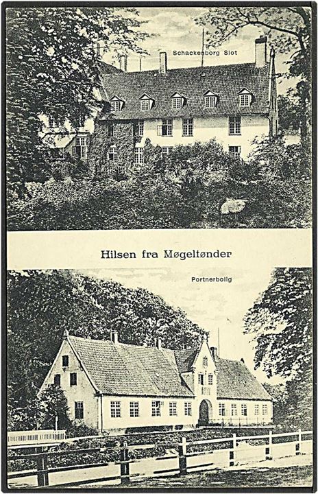Hilsen fra Møgeltønder. C.C. Biehl no. 3328.