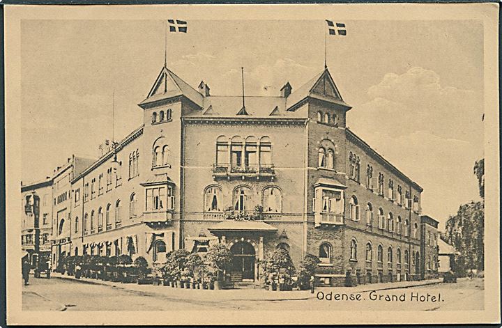 Grand Hotel i Odense.  Stenders Odense no. 63.