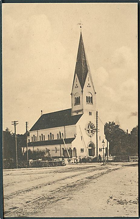 Frelserens Kirke i Vejle. Stenders no. 28187.
