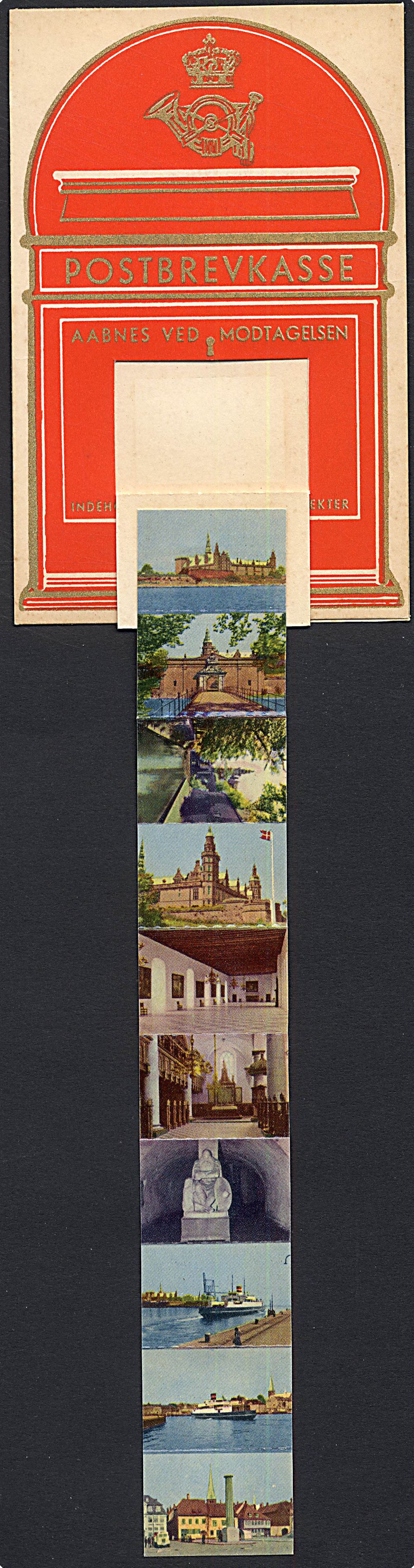 Postkasse med Helsingør Stenders no 2 3000