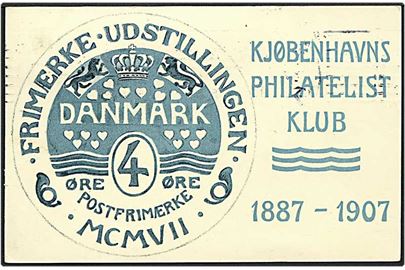 Kjøbenhavns Philatelist Klub 1887 - 1907. Chr. J. Cato u/no.