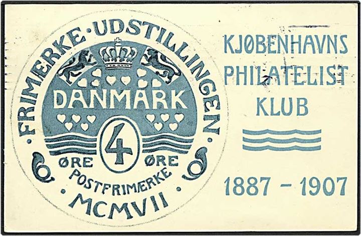 Kjøbenhavns Philatelist Klub 1887 - 1907. Chr. J. Cato u/no.
