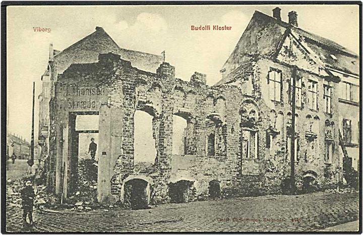 Rudolfi Kloster ruin i Viborg. V. Christensen no. 4426.