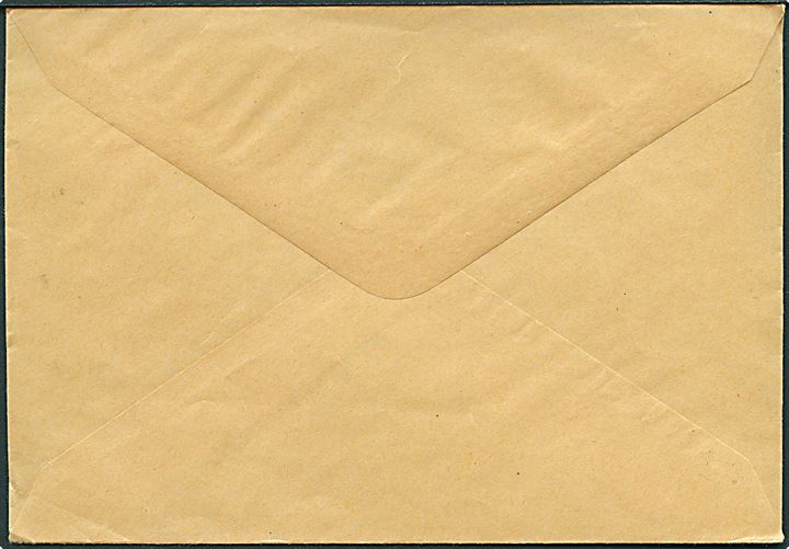 30 øre Fr. IX på kuvert fra Postgirokontoret annulleret med bureaustempel Nyborg - Fåborg T.132 d. 3.2.1961 til Korinth. Vanskeligt stempel. 