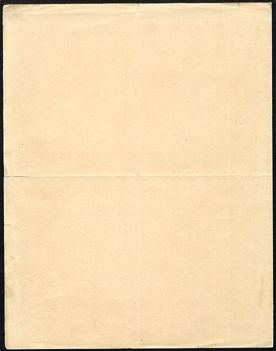 Kjøbenhavns Telefon Kiosker. Lykønsknings Telegram dateret d. 27.5.1904. Tegnet af Fritz Kraul med signatur “FK”. Formular F.28. Rift og skader i højre side.