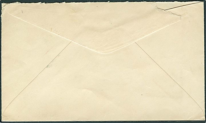 Feltpostbrev stemplet U. S. Army Postal Service A.P.O. 612 (= Akureyri) d. 14.6.1943 til New York, USA. Fra 55th Quartermaster Section. Svag unitcensur #00670.