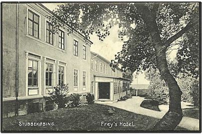 Frey's Hotel i Stubbekøbing. G. Bruun u/no.