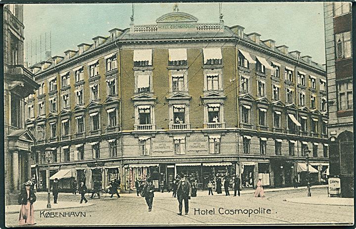 Hotel Cosmopolite i København. Stenders no. 3557.