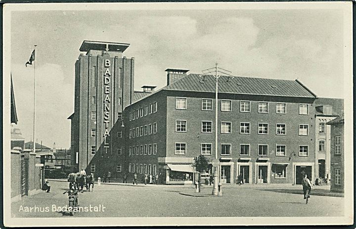 Badeanstalten i Aarhus. Stenders, Aarhus no. 412.