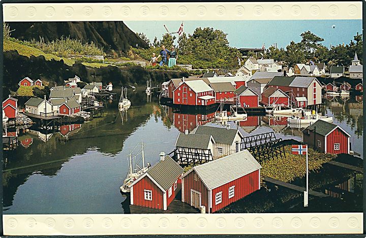 Miniland i Legoland - Lofoten i Norge. Grønlunds Forlag no. LB 89. Nålehul. 