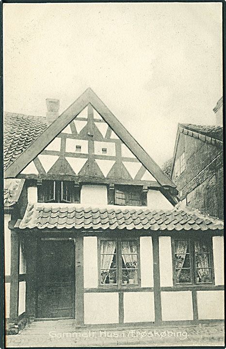 Gammelt Hus i Ærøskøbing. C. Th. Creutz no. 7899.