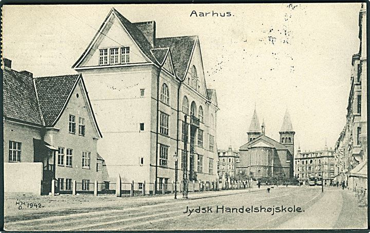 Jydsk Handelshøjskole i Aarhus. H. H. O. no. 1942.