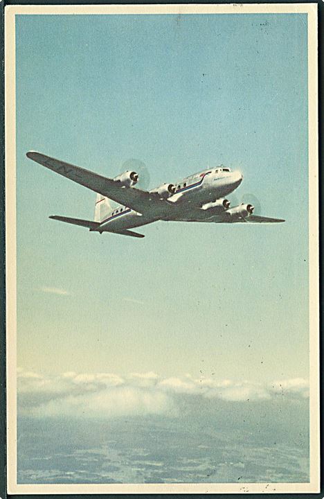 SAS flyvet: Douglas DC-6. U/no. 