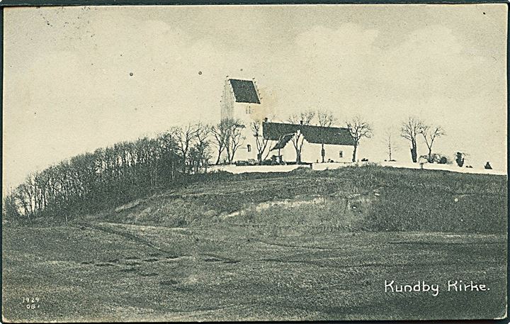 Kundby Kirke. Johs. P. K. Pedersen no. 1929 08.