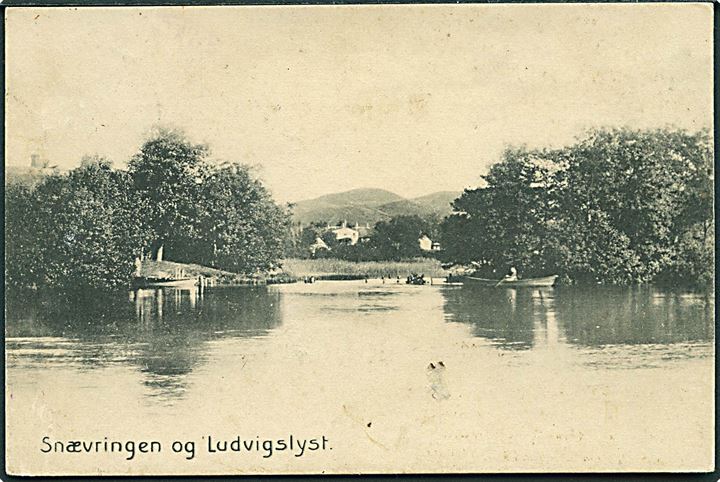 Snævringen og Ludvigslyst, Silkeborg. U/no. 