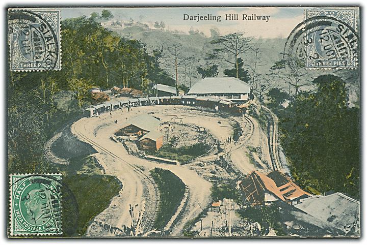 Indien, Darjeeling Hill Railway. No. 329. Kvalitet 8