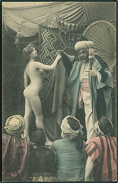 Erotik/Nudes. Hvid slavehandel. U/no. Kvalitet 8