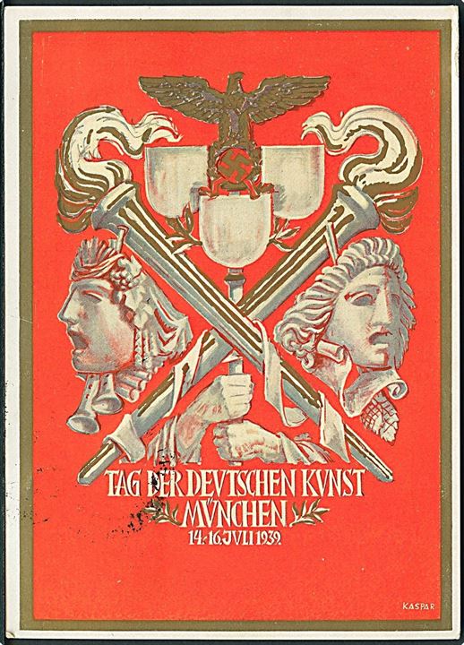 Verdenskrig 2. Tysk propaganda. Tag der Deutschen Kunst, München 1939.  Kvalitet 8