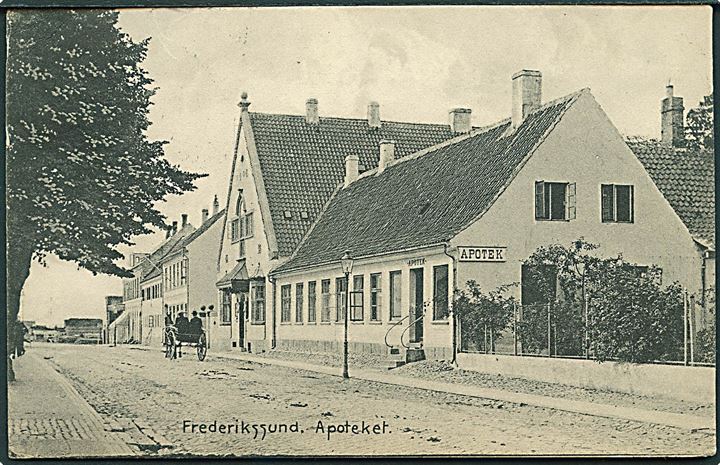 Frederikssund Apotek. J.J. Ebbesen no. 20777. Kvalitet 8