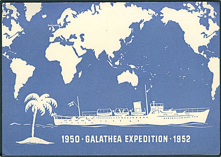 Dansk Marine. “Galathea” expeditionen 1950-52. U/no. Kvalitet 9