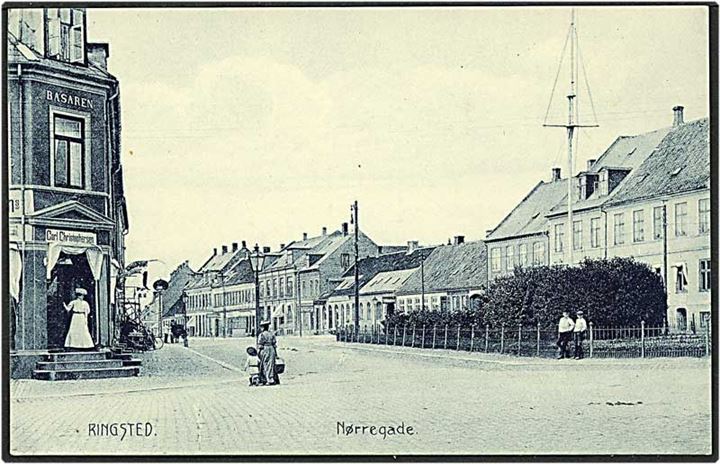 Nørregade i Ringsted. A. Flensborg no. 219.