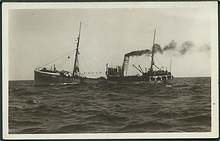 Islandsk, “Arinbjörn Hersir”, trawler “R.E.1”. Angrebet af Luftwaffe d. 22.12.1940. S. Eymundsson u/no. Kvalitet 7