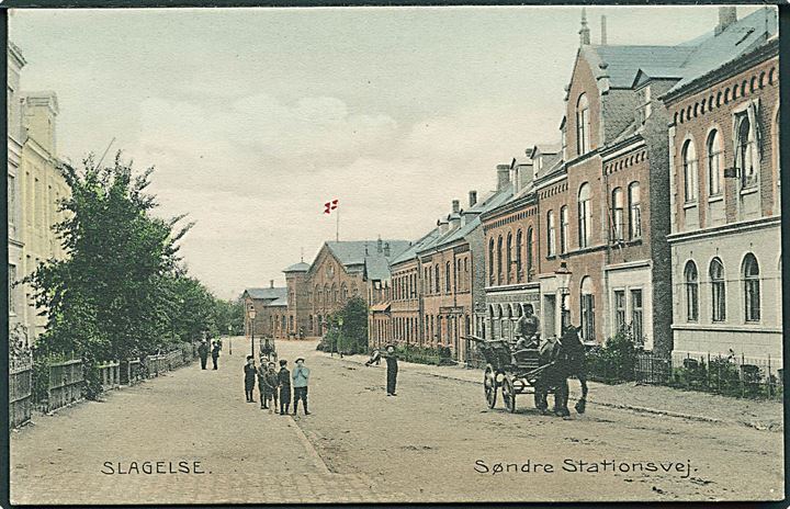 Slagelse, Søndre Stationsvej. Stenders no. 13004. Kvalitet 8